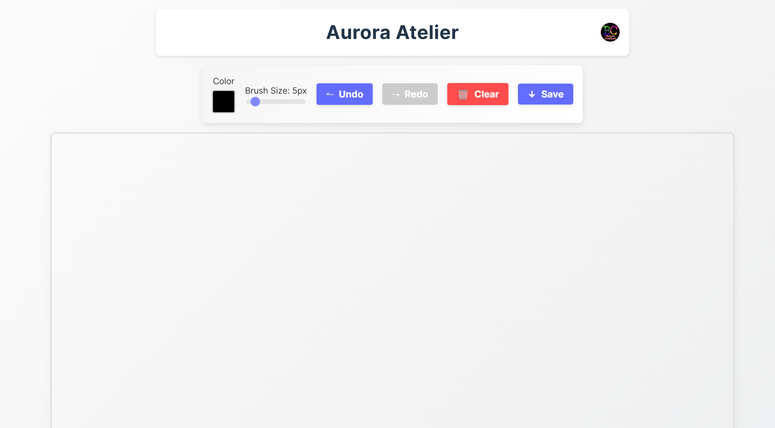 Aurora Atelier - Paint App